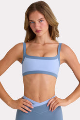 Soft Active Sports Bra in Sky