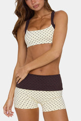 Soft Active Medium-Impact Sports Bra in Cookie Butter