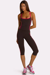 Soft Active Tank Top in Truffle