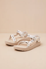 Midform Universal Coconut Studded Leather Sandals