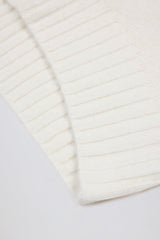 Soft Knit Oversized Jumper in Coconut