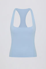 Soft Active Racerback Tank Top in Sky